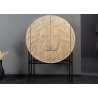 Kapp LION helepruun / must, 100x38xH140 cm