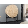 Kapp LION helepruun / must, 100x38xH140 cm