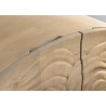 Kapp LION helepruun / must, 100x38xH140 cm