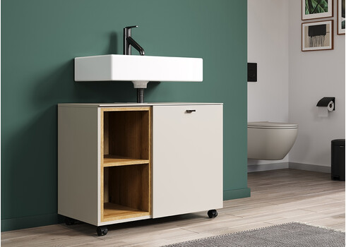 Valamukapp SAO PAOLO hall / tamm, 80x42xH64 cm