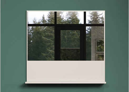 Peegel SAO PAOLO hall / tamm, 80x14xH74 cm