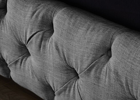 Voodi CHESTERFIELD hall lina, 180x200 cm