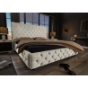 Voodi CHESTERFIELD beež lina, 180x200 cm