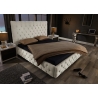 Voodi CHESTERFIELD beež lina, 180x200 cm