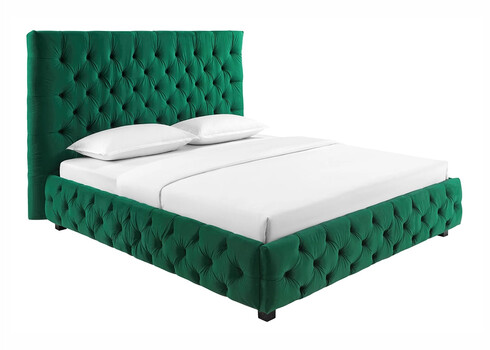 Voodi CHESTERFIELD roheline, 180x200 cm