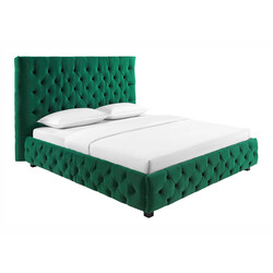 Voodi CHESTERFIELD roheline, 180x200 cm