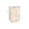 Baarikapp ART DECO hele puit, 95x42xH141 cm