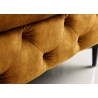 Tumba MODERN BAROQUE kollane, 92x62xH45 cm