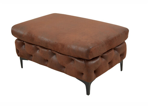 Tumba MODERN BAROQUE antiikpruun, 90x63xH45 cm