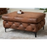 Tumba MODERN BAROQUE antiikpruun, 90x63xH45 cm
