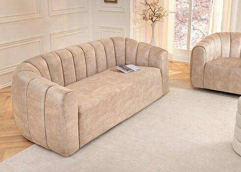 Diivan BABYLON beež, 202x89xH74 cm