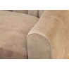 Diivan BABYLON beež, 202x89xH74 cm