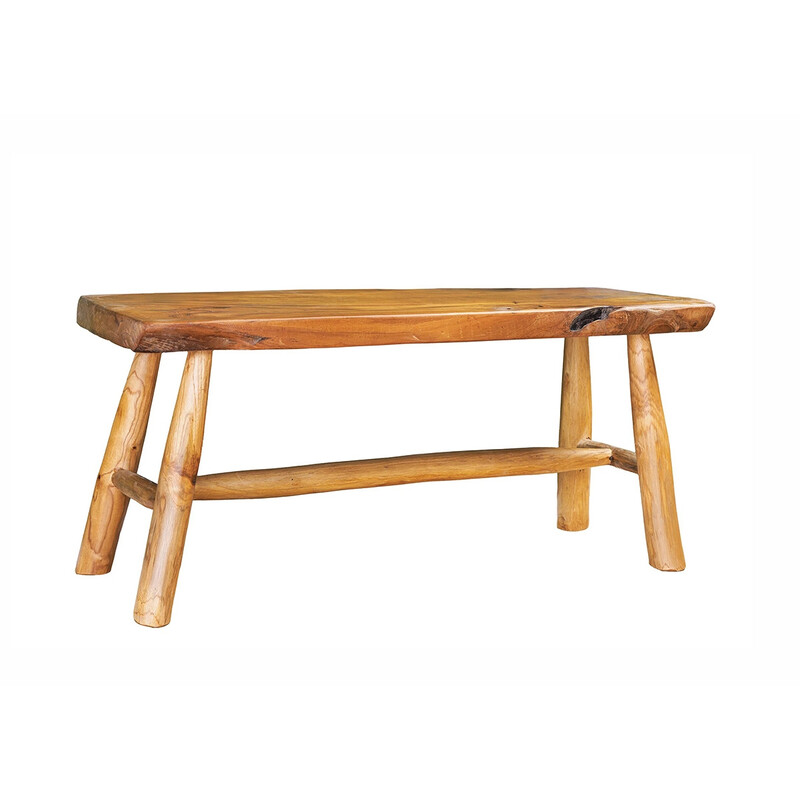 Pink ROOT tiikpuu, 100x35xH45 cm