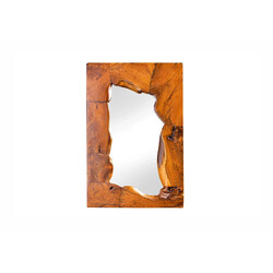 Seinapeegel MOSAIC tiikpuu, 60x3xH90 cm