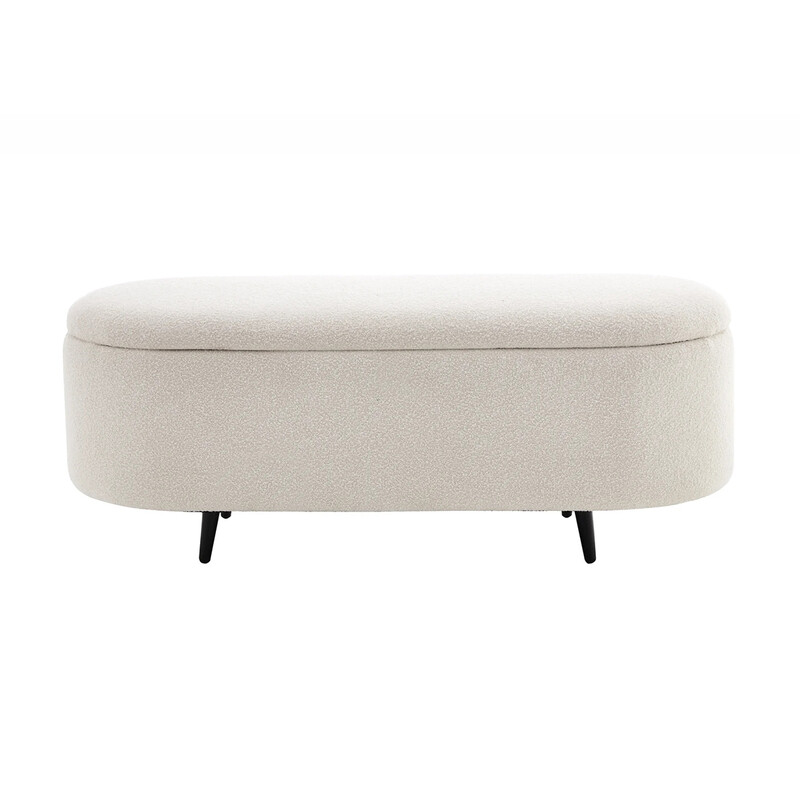 Pink panipaigaga VOQUE valge buklee, 110x43xH45 cm