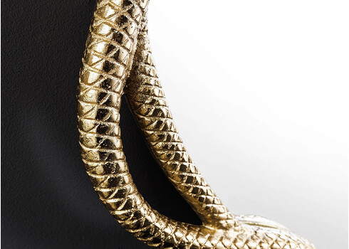 Seinapeegel SNAKE kuldne, 82x5xH80 cm
