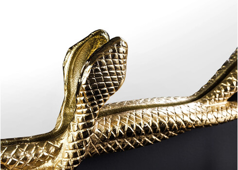 Seinapeegel SNAKE kuldne, 82x5xH80 cm