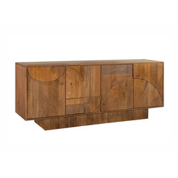 Kummut ART DECO pruun, 170x38xH80 cm