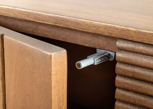 Kummut ART DECO pruun, 170x38xH80 cm