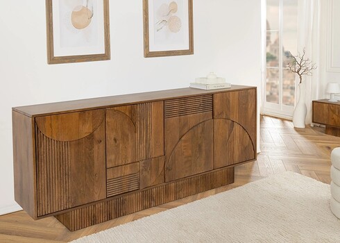 Kummut ART DECO pruun, 170x38xH80 cm