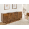 Kummut ART DECO pruun, 170x38xH80 cm