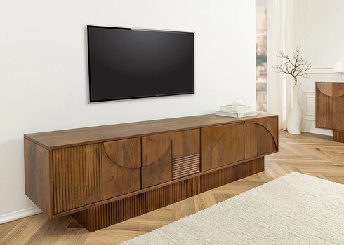 Kummut ART DECO pruun, 200x38xH50 cm