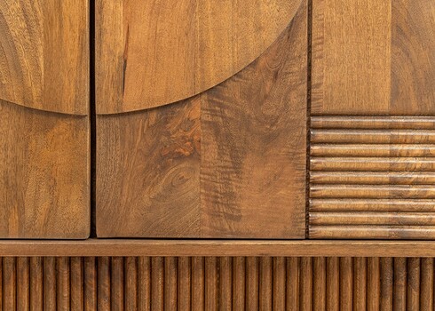 Kummut ART DECO pruun, 200x38xH50 cm