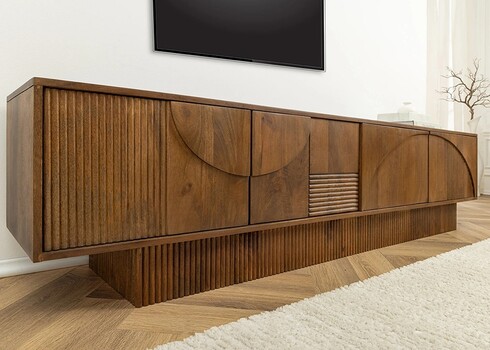 Kummut ART DECO pruun, 200x38xH50 cm