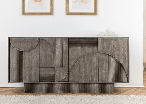 Kummut ART DECO hall, 170x38xH80 cm