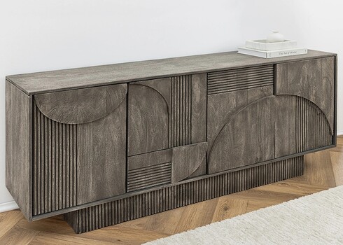 Kummut ART DECO hall, 170x38xH80 cm