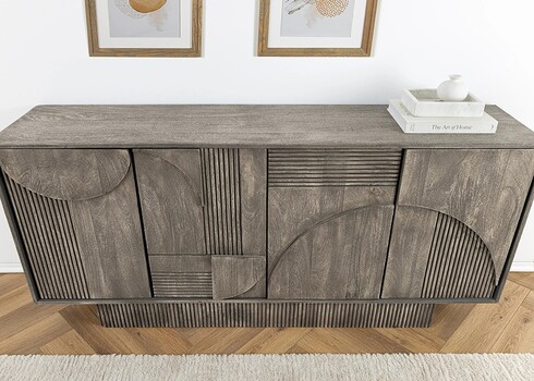 Kummut ART DECO hall, 170x38xH80 cm