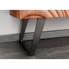 Kapp FLUID pruun, 100x38xH120 cm