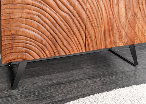 Kapp FLUID pruun, 100x38xH120 cm