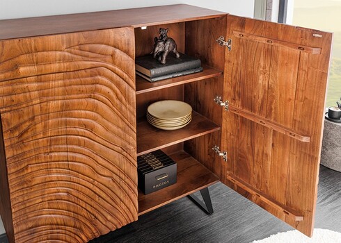 Kapp FLUID pruun, 100x38xH120 cm