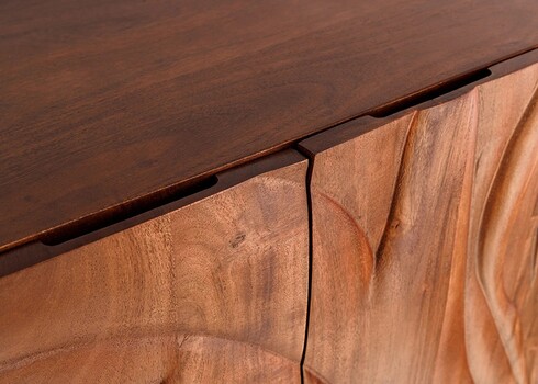 Kapp FLUID pruun, 100x38xH120 cm