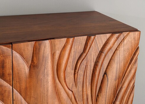 Kapp FLUID pruun, 100x38xH120 cm