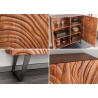 Kapp FLUID pruun, 100x38xH120 cm