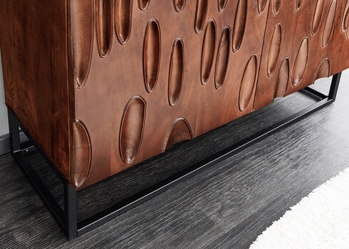 Kapp DUNE pruun, 100x38xH120 cm