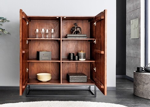 Kapp DUNE pruun, 100x38xH120 cm