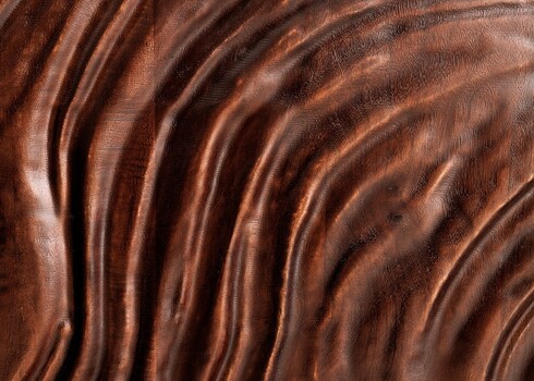 Kapp FLUID tumepruun, 100x38xH110 cm