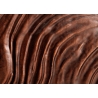 Kapp FLUID tumepruun, 100x38xH110 cm