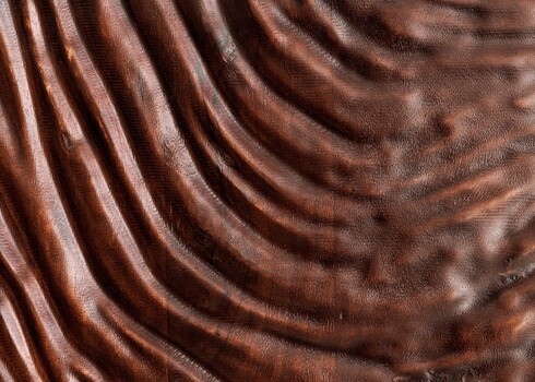 Kapp FLUID tumepruun, 100x38xH110 cm