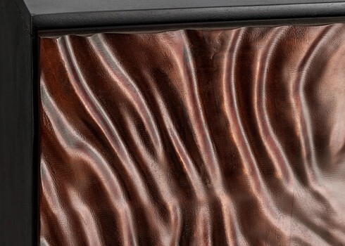 Kapp FLUID tumepruun, 100x38xH110 cm