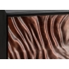 Kapp FLUID tumepruun, 100x38xH110 cm