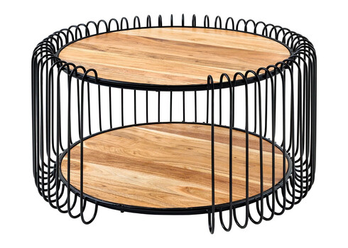 Diivanilaud TRUE pruun / must, D73xH41 cm