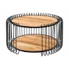 Diivanilaud TRUE pruun / must, D73xH41 cm