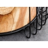 Diivanilaud TRUE pruun / must, D46xH49 cm