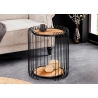 Diivanilaud TRUE pruun / must, D46xH49 cm