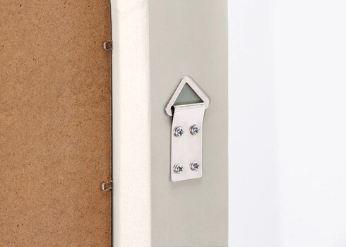 Peegel ART DECO valge, 80x4xH160 cm