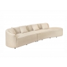 Diivan ATELIER beež, 340x90xH80 cm